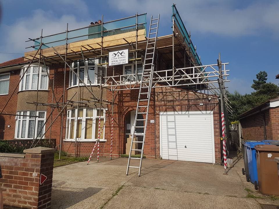 A Leek Roofing & scaffolding