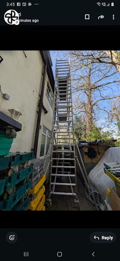 Scaffold Tower Hire London — Customer photo