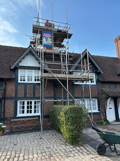 Britannia Scaffolding Stoke, No fuss no mess no problem — Customer photo
