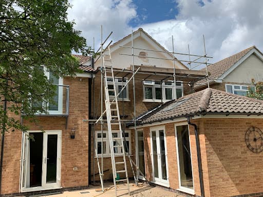 Hire scaffolding Leicester — Customer photo