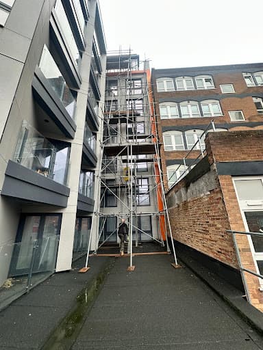 Hire scaffolding Leicester — Customer photo